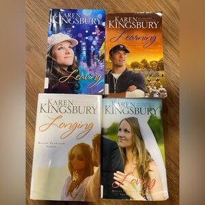 Karen Kingsbury Bailey Flanigan Series - 4 Books Hardback and Paper Back Lot
